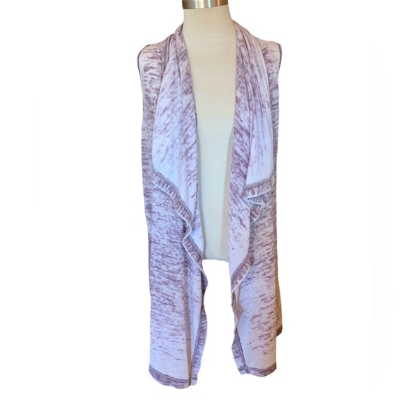 Soft Surroundings Other - Soft Surroundings Lavender Women's Boho Vest Sz Med Bohemian Artsy